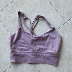 Size 4 longline free to be lululemon sports bra